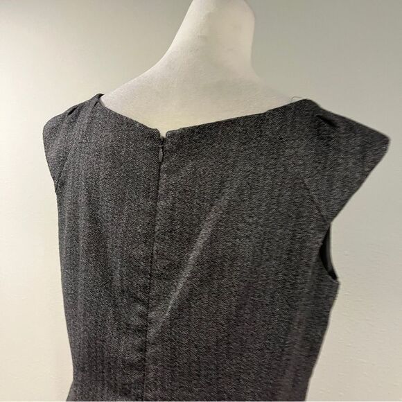 Mossimo Elegant v-neck sleeveless charcoal mini Dress size 14 - Picture 6 of 12
